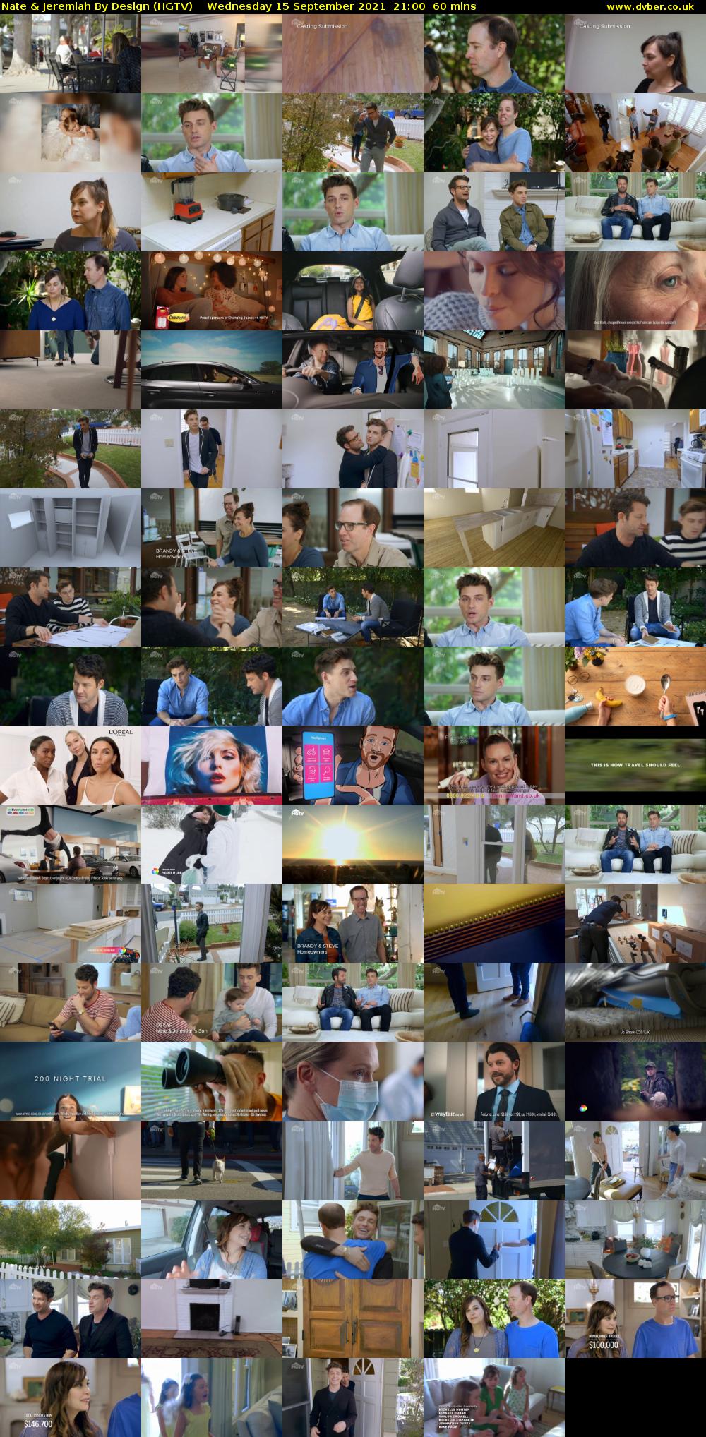 Nate & Jeremiah By Design (HGTV) Wednesday 15 September 2021 21:00 - 22:00