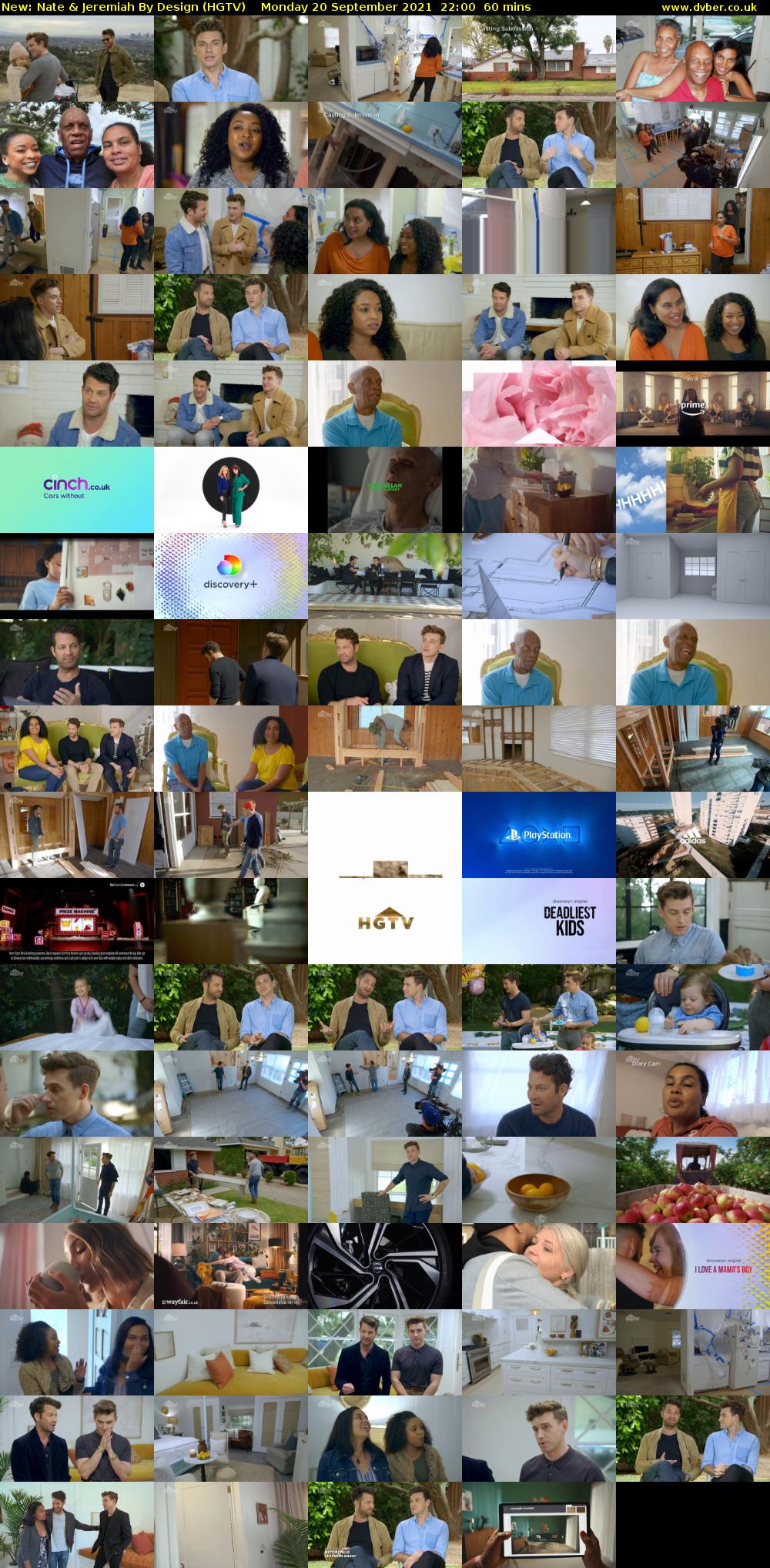 Nate & Jeremiah By Design (HGTV) Monday 20 September 2021 22:00 - 23:00