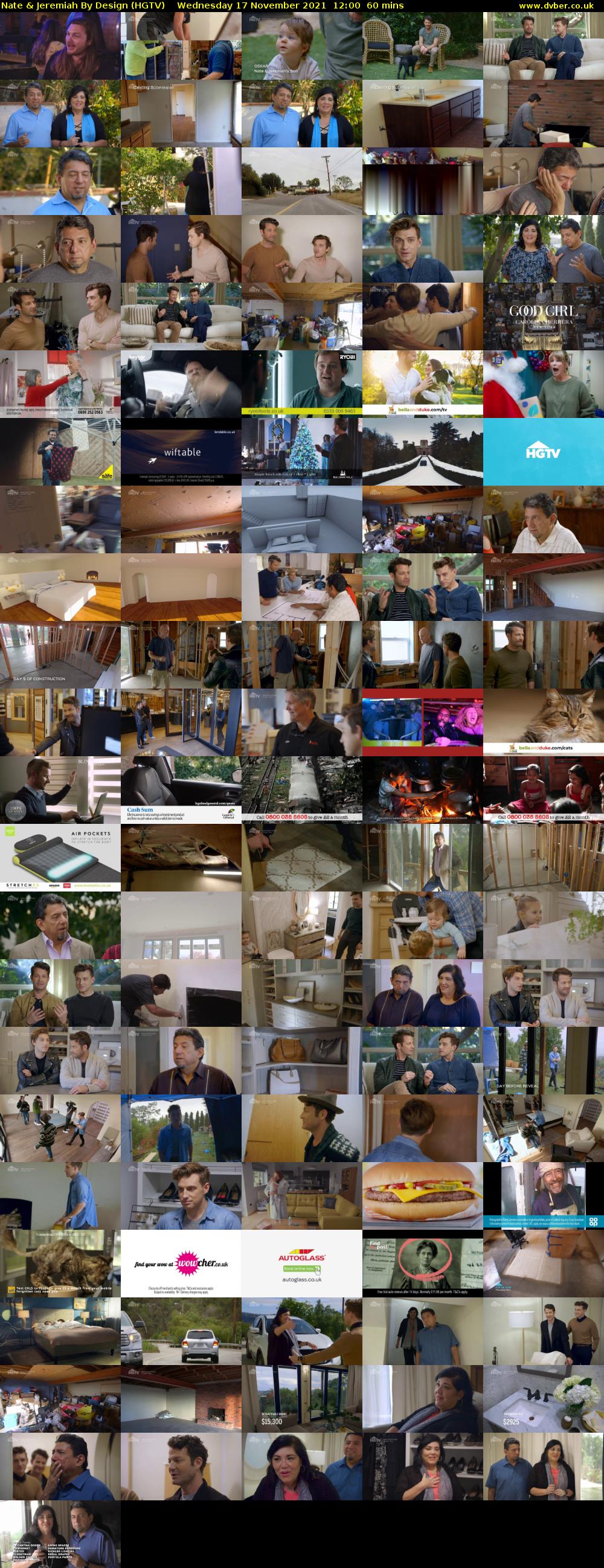 Nate & Jeremiah By Design (HGTV) Wednesday 17 November 2021 12:00 - 13:00
