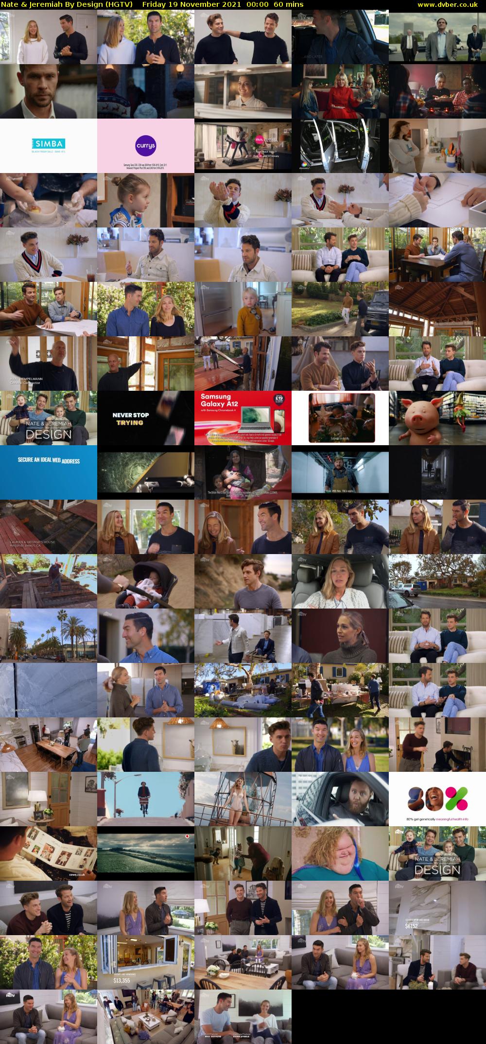 Nate & Jeremiah By Design (HGTV) Friday 19 November 2021 00:00 - 01:00