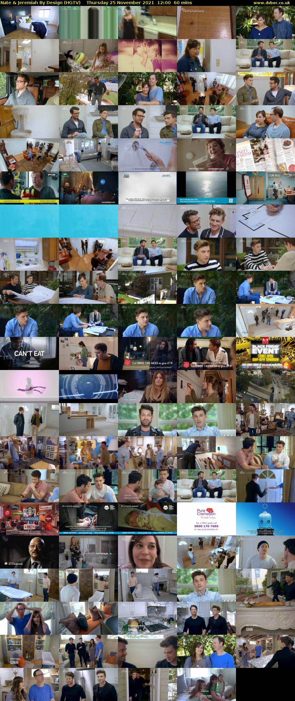 Nate & Jeremiah By Design (HGTV) Thursday 25 November 2021 12:00 - 13:00
