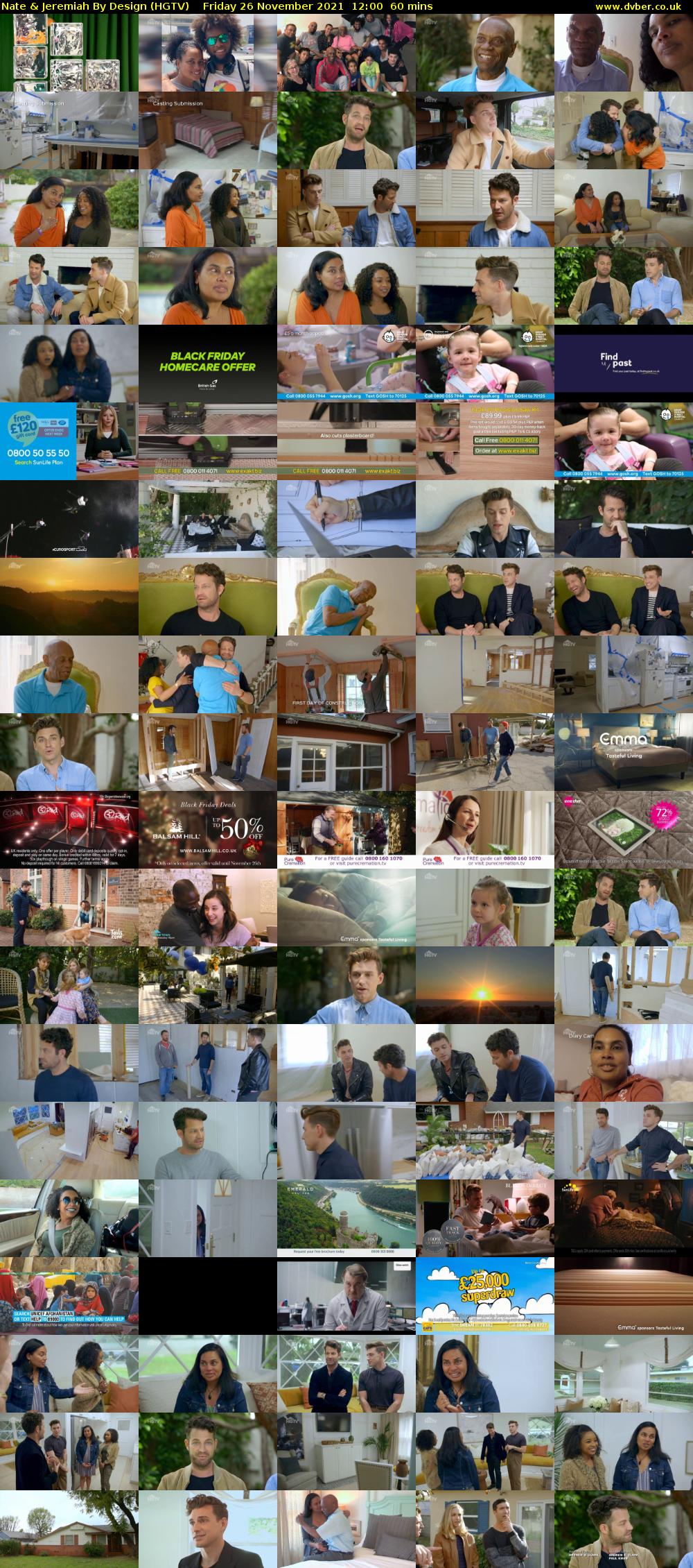 Nate & Jeremiah By Design (HGTV) Friday 26 November 2021 12:00 - 13:00
