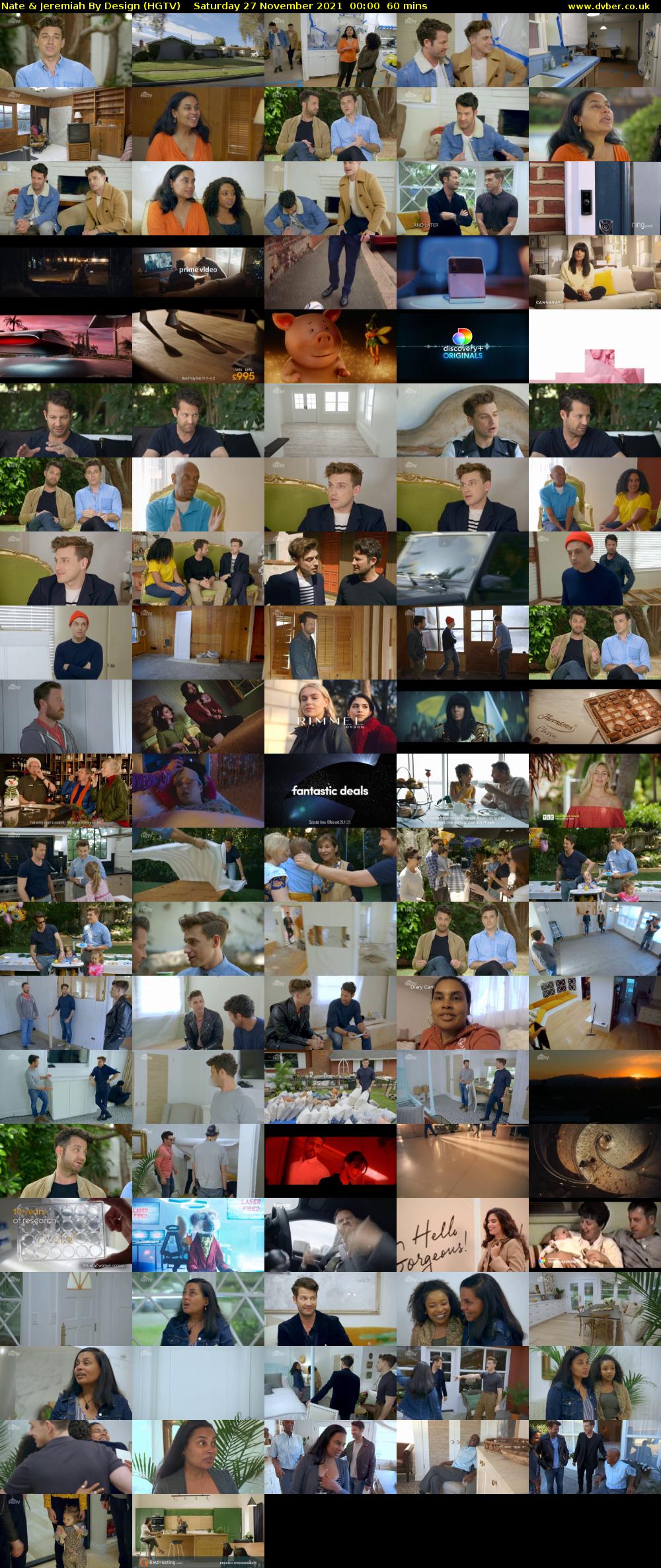 Nate & Jeremiah By Design (HGTV) Saturday 27 November 2021 00:00 - 01:00