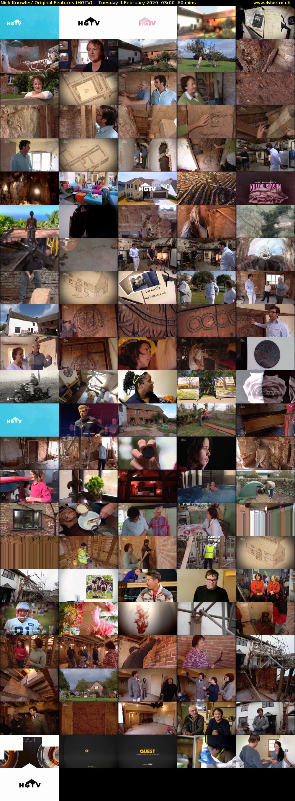 Nick Knowles' Original Features (HGTV) Tuesday 4 February 2020 03:00 - 04:00