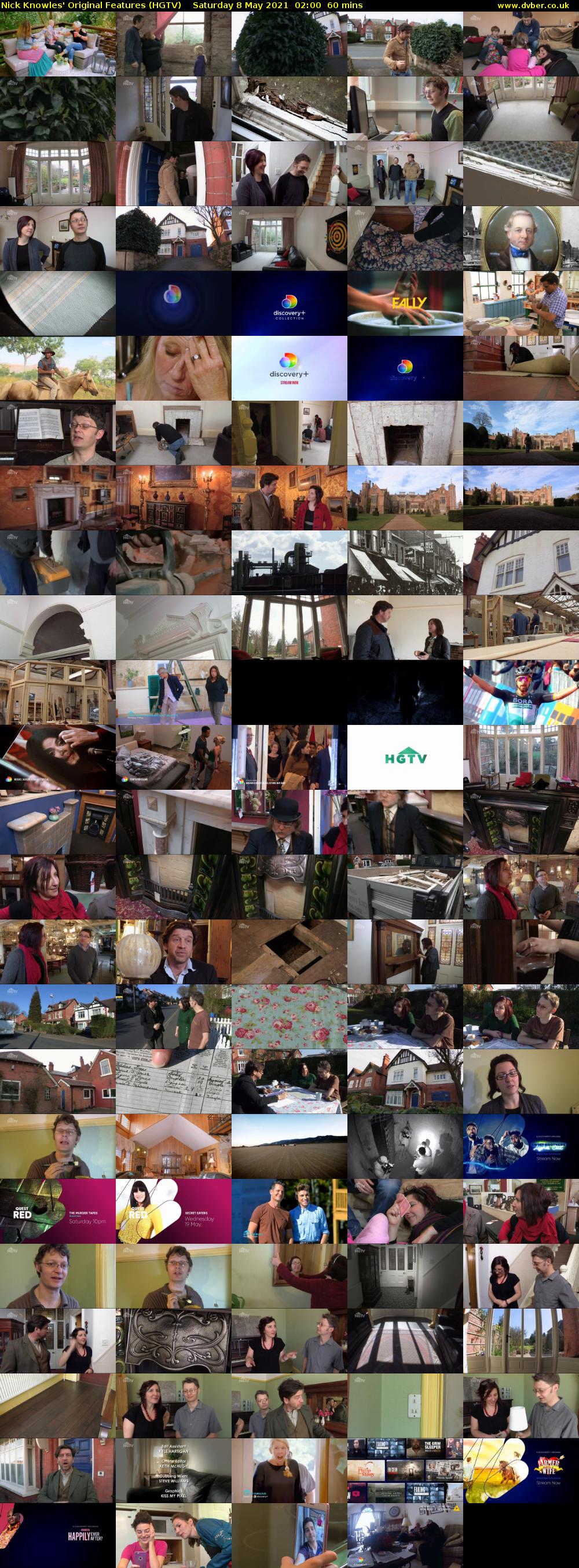 Nick Knowles' Original Features (HGTV) Saturday 8 May 2021 02:00 - 03:00