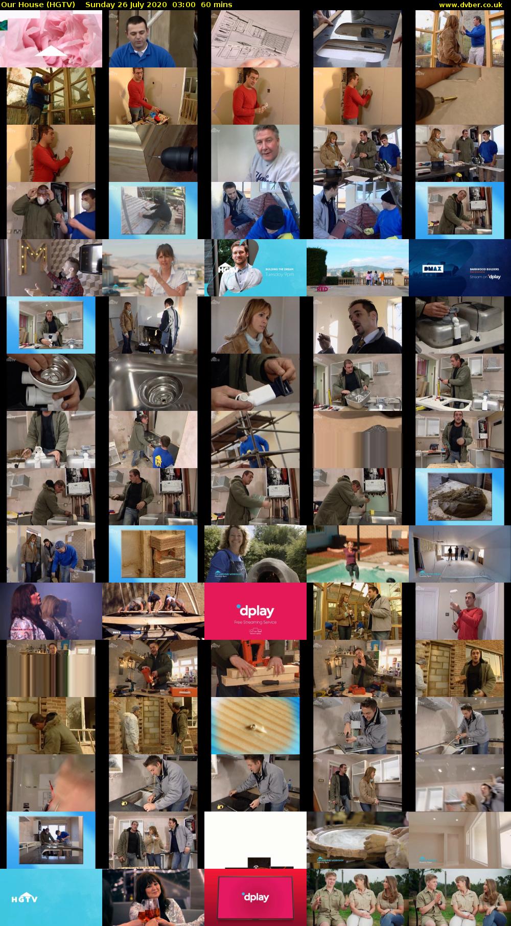 Our House (HGTV) Sunday 26 July 2020 03:00 - 04:00