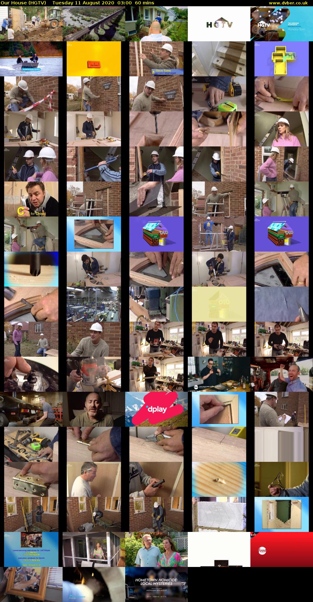 Our House (HGTV) Tuesday 11 August 2020 03:00 - 04:00