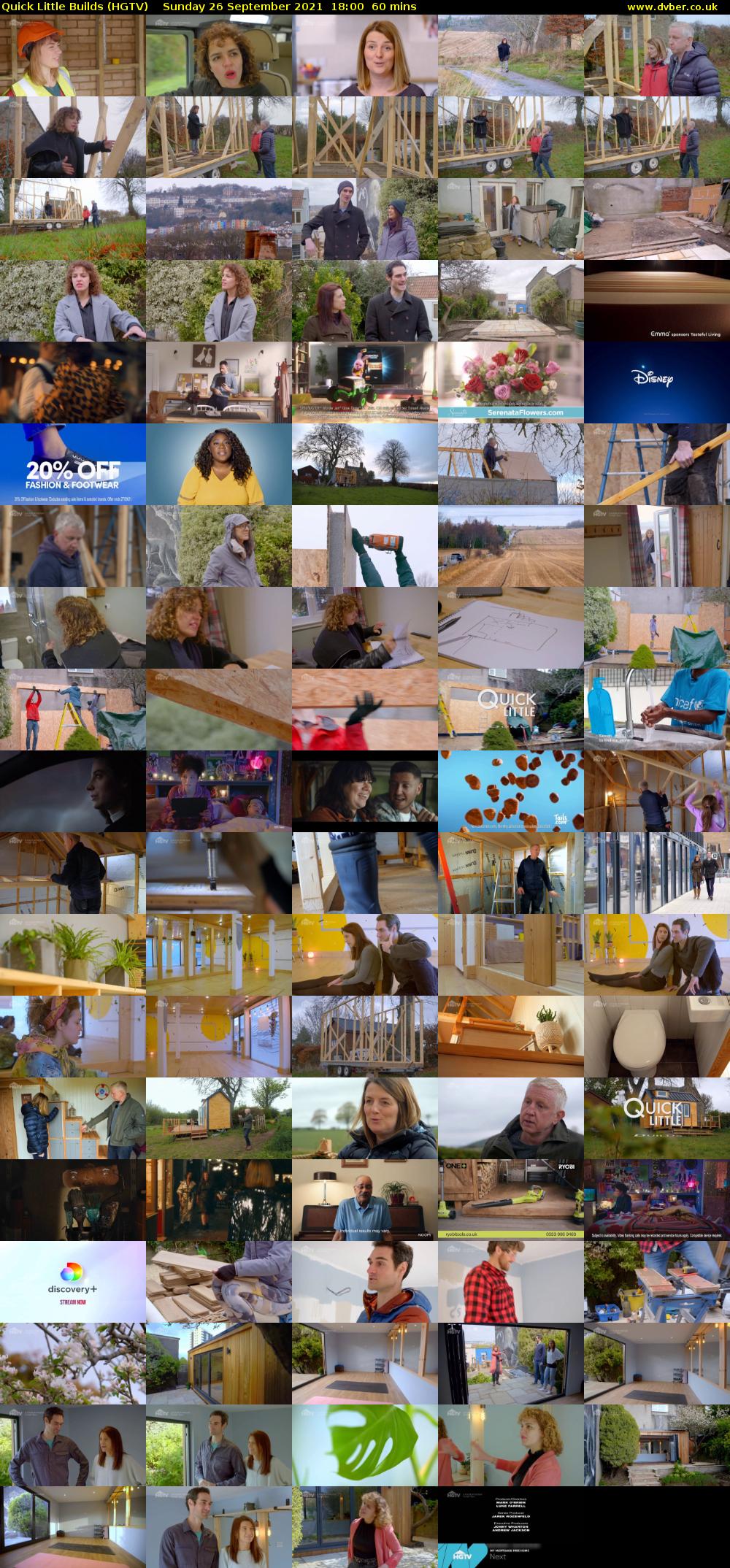 Quick Little Builds (HGTV) Sunday 26 September 2021 18:00 - 19:00