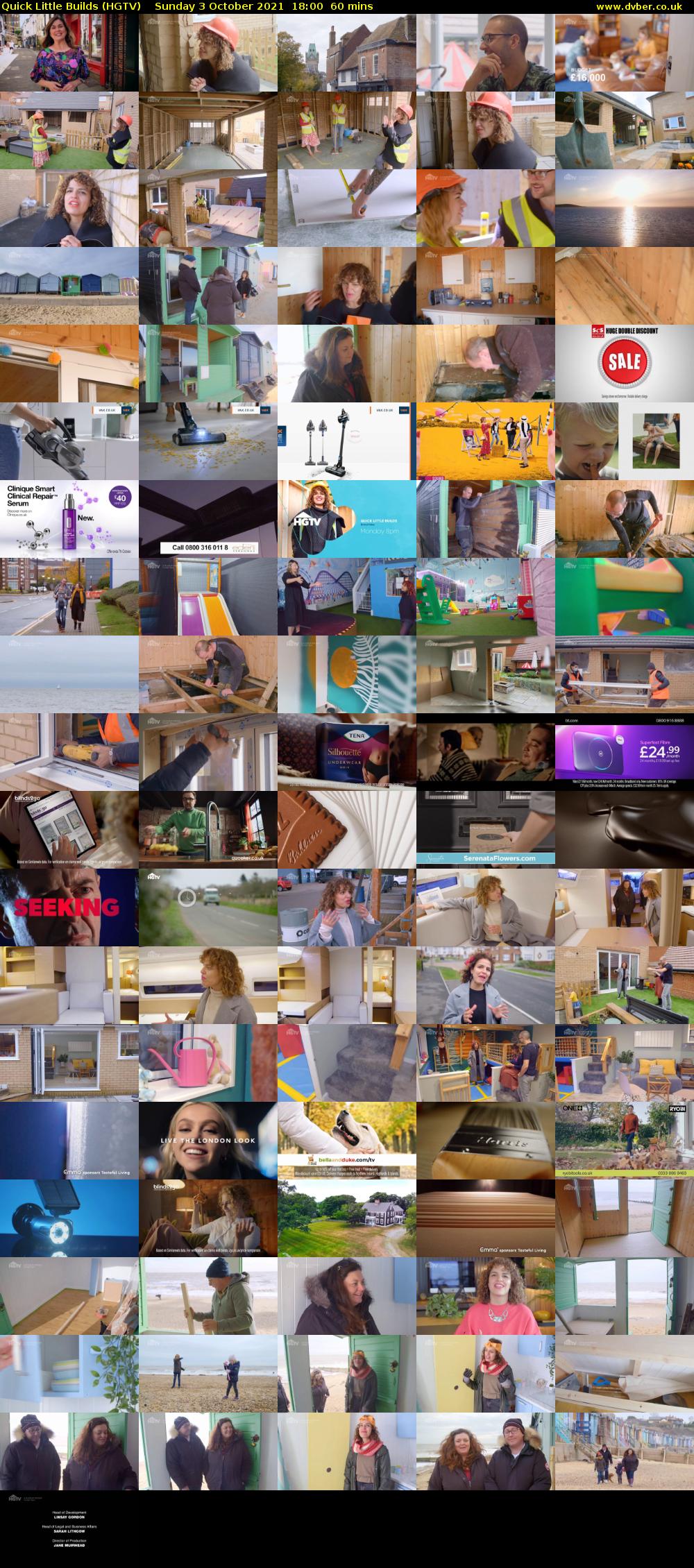 Quick Little Builds (HGTV) Sunday 3 October 2021 18:00 - 19:00
