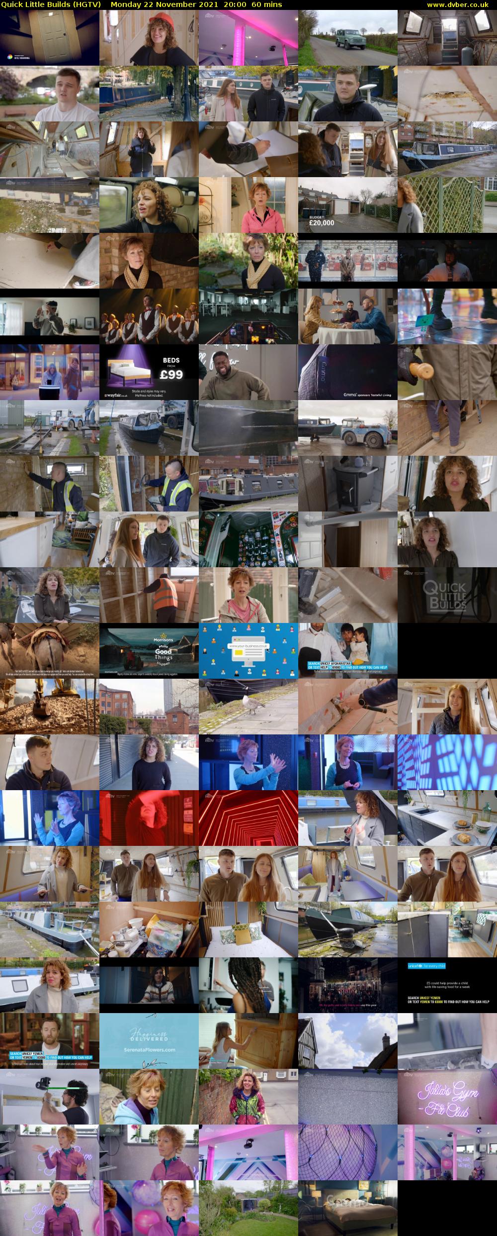 Quick Little Builds (HGTV) Monday 22 November 2021 20:00 - 21:00