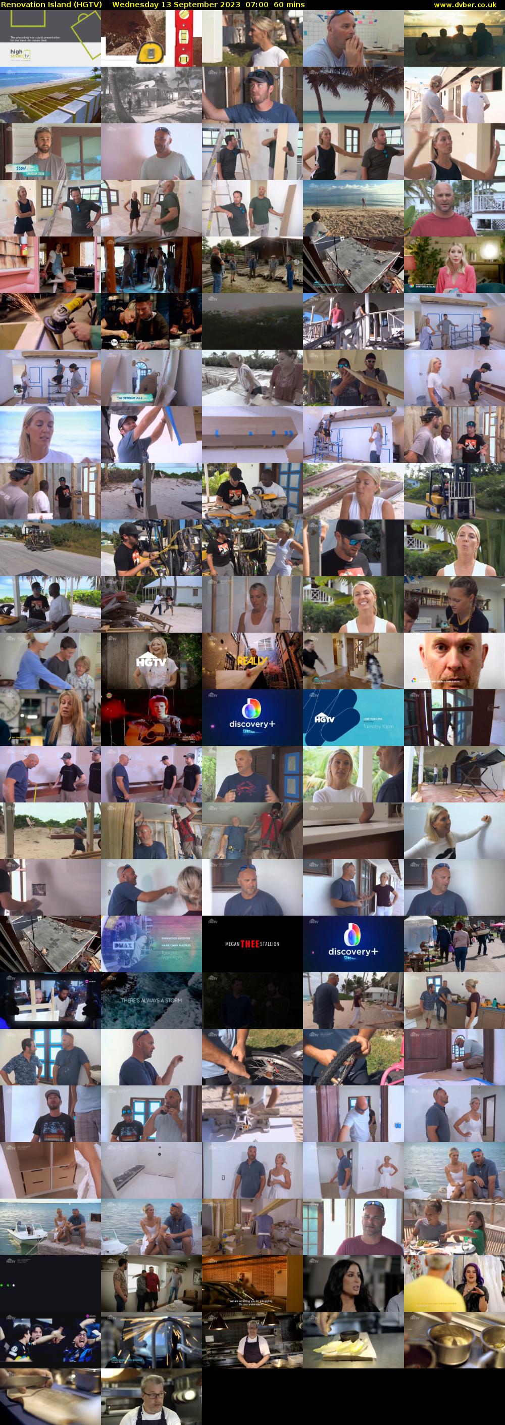 Renovation Island (HGTV) Wednesday 13 September 2023 07:00 - 08:00