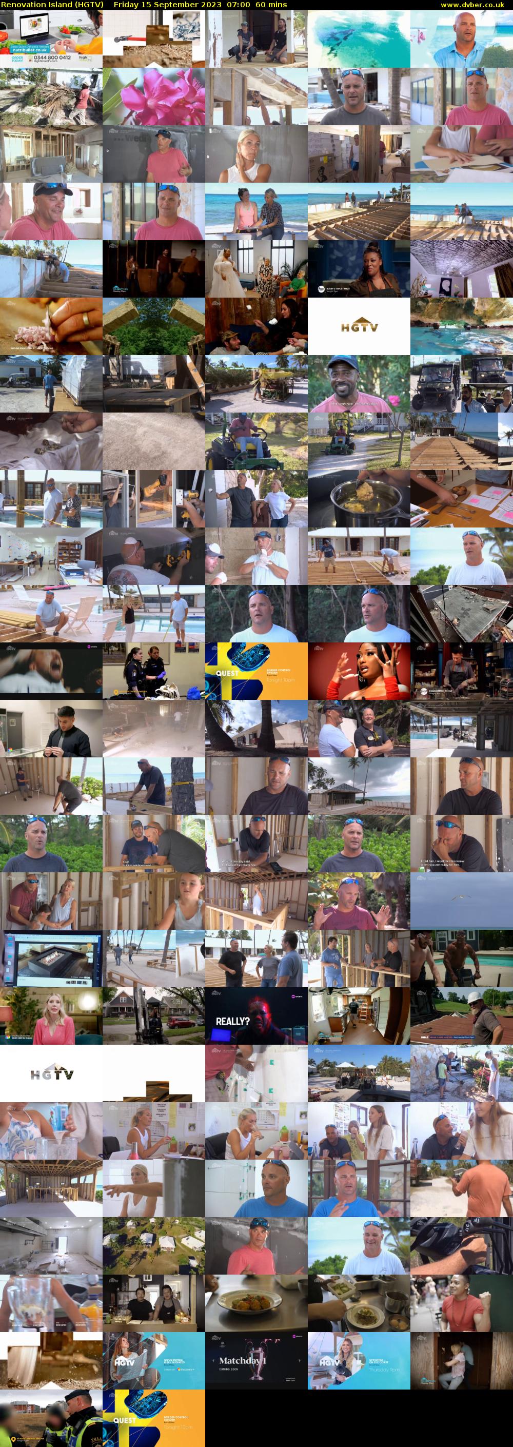 Renovation Island (HGTV) Friday 15 September 2023 07:00 - 08:00