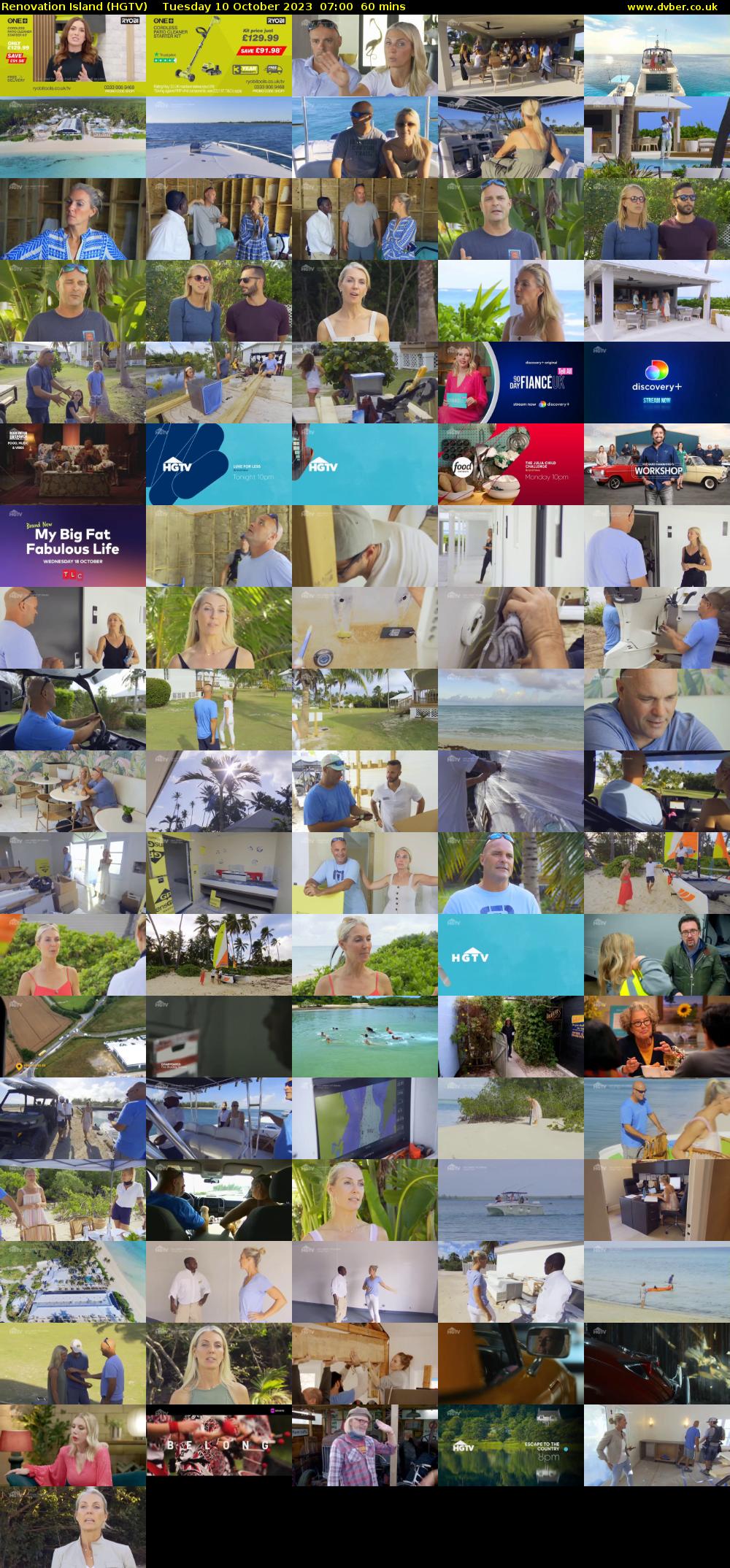 Renovation Island (HGTV) Tuesday 10 October 2023 07:00 - 08:00