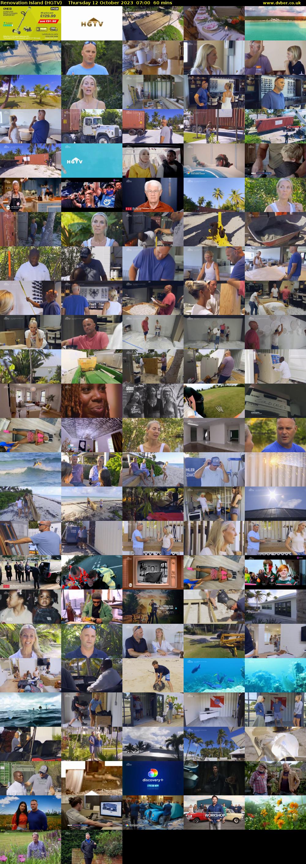 Renovation Island (HGTV) Thursday 12 October 2023 07:00 - 08:00