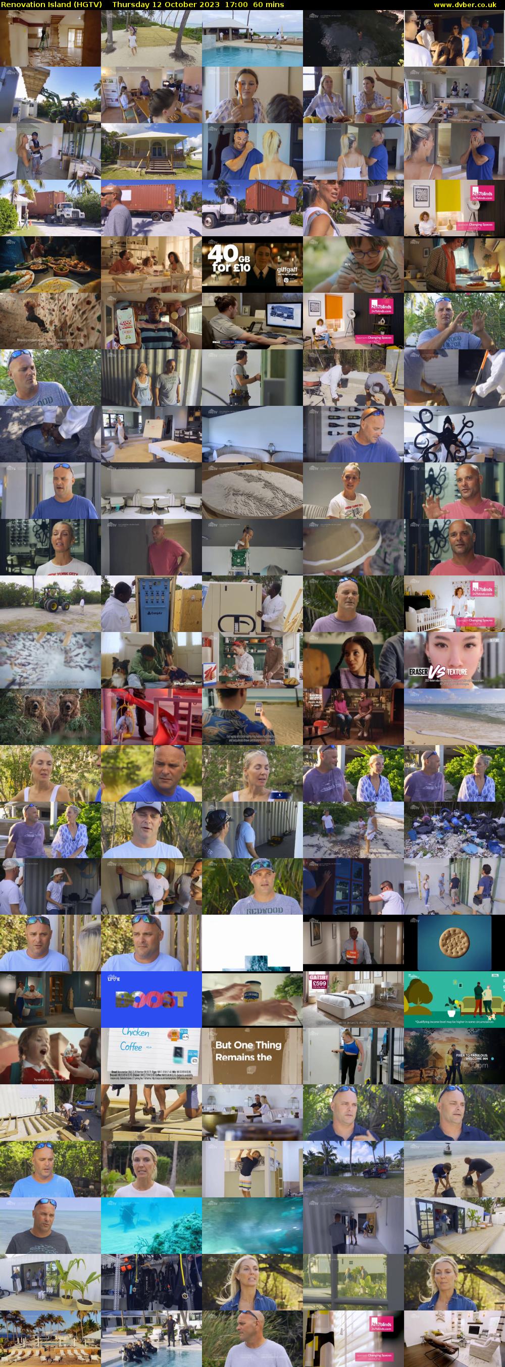 Renovation Island (HGTV) Thursday 12 October 2023 17:00 - 18:00