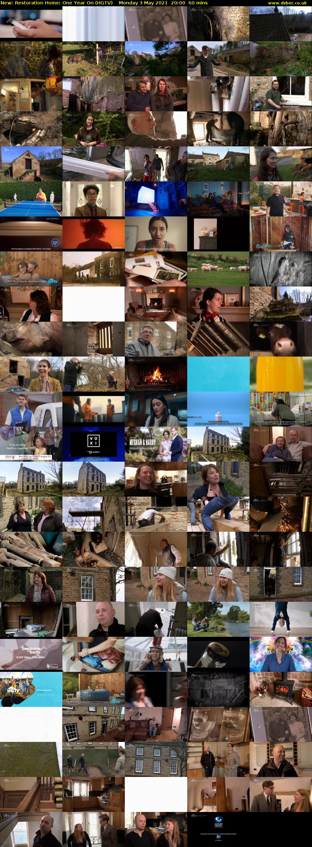 Restoration Home: One Year On (HGTV) Monday 3 May 2021 20:00 - 21:00