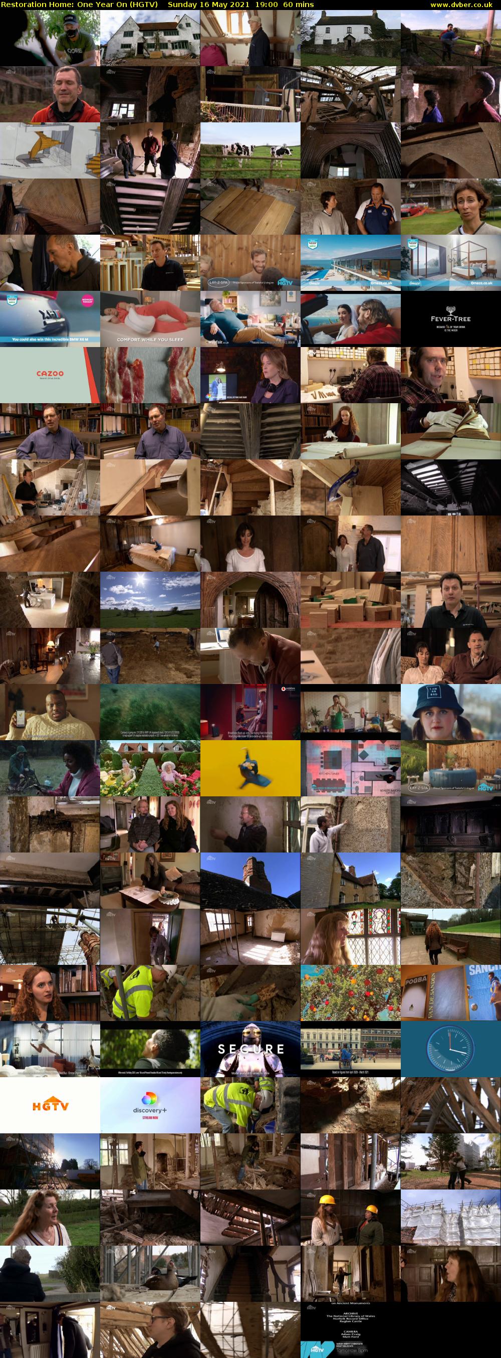 Restoration Home: One Year On (HGTV) Sunday 16 May 2021 19:00 - 20:00