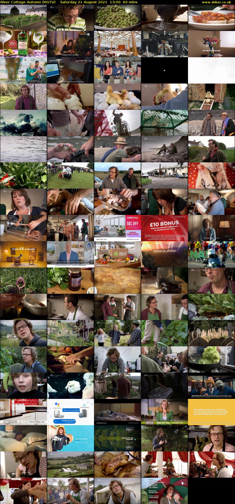 River Cottage Autumn (HGTV) Saturday 21 August 2021 13:00 - 14:00
