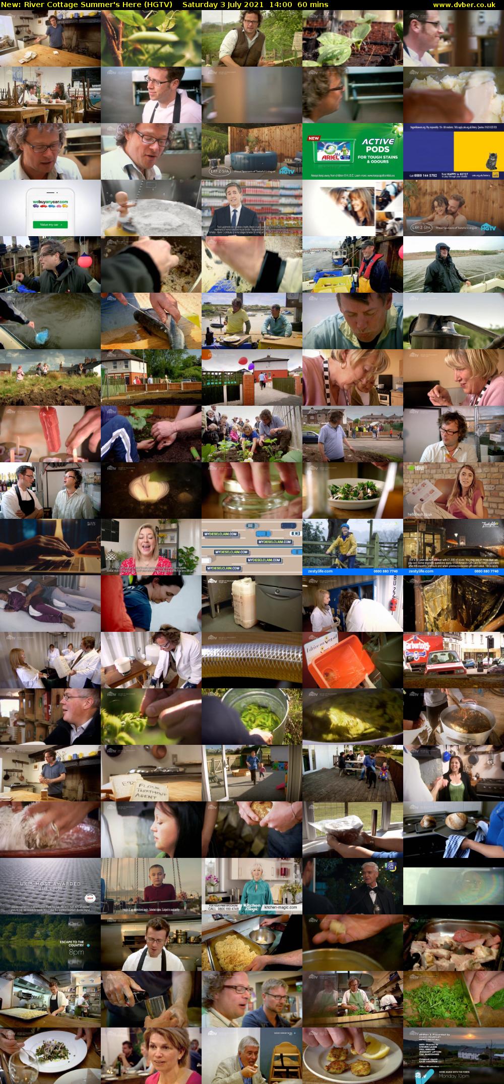 River Cottage Summer's Here (HGTV) Saturday 3 July 2021 14:00 - 15:00