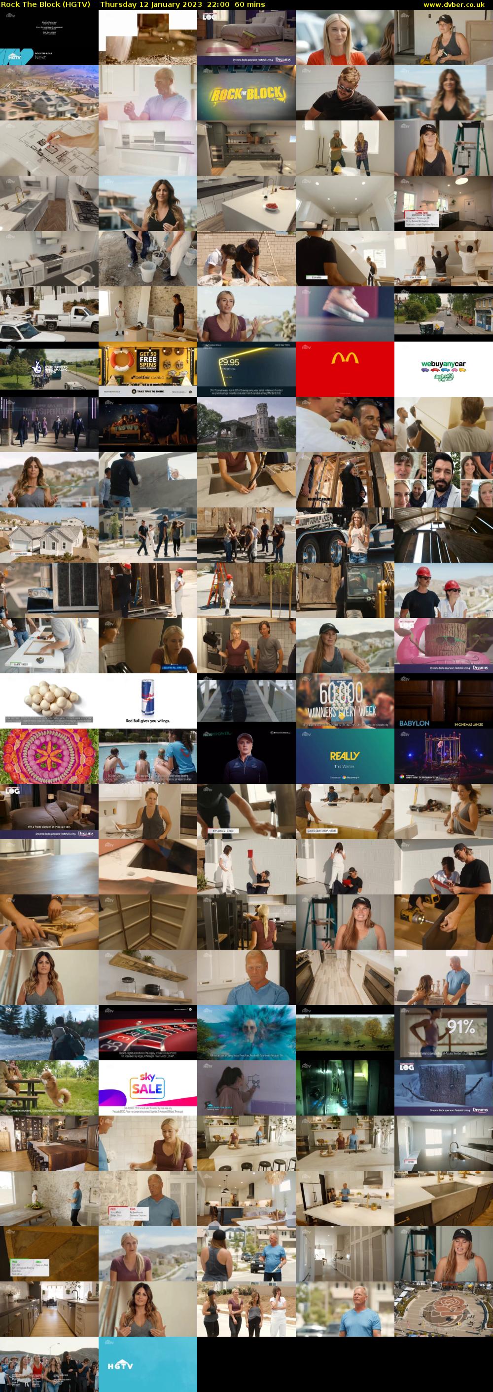 Rock The Block (HGTV) Thursday 12 January 2023 22:00 - 23:00
