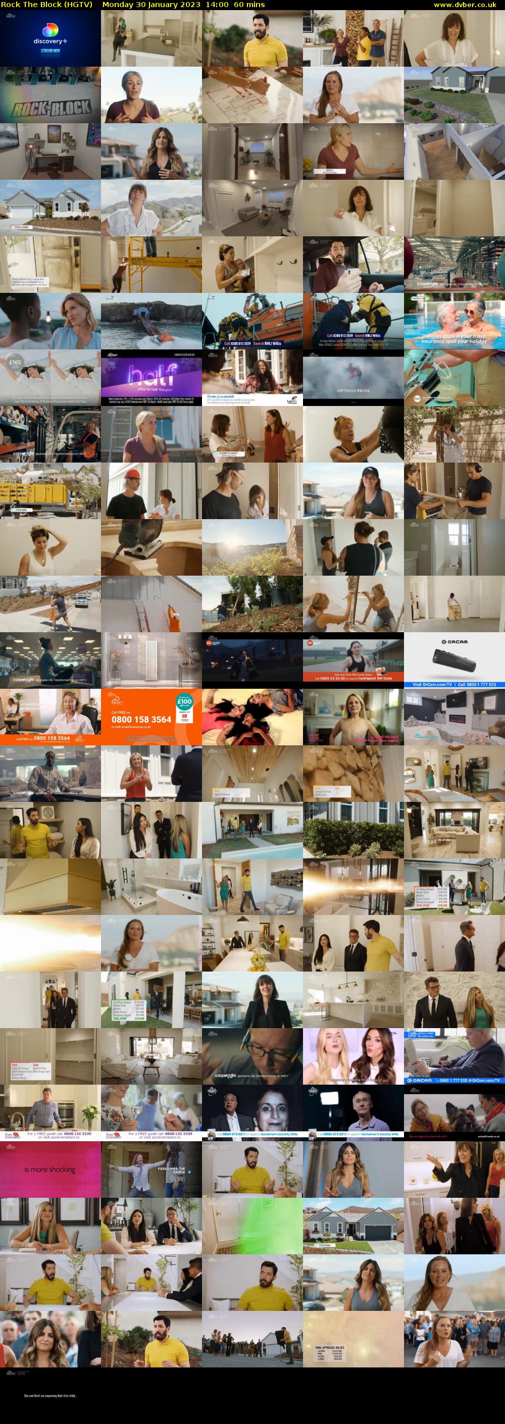 Rock The Block (HGTV) Monday 30 January 2023 14:00 - 15:00