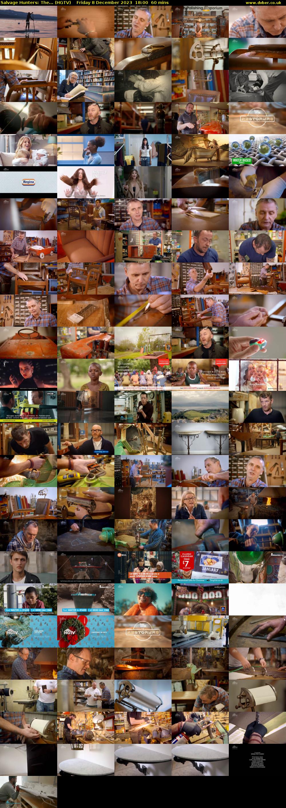 Salvage Hunters: The... (HGTV) Friday 8 December 2023 18:00 - 19:00