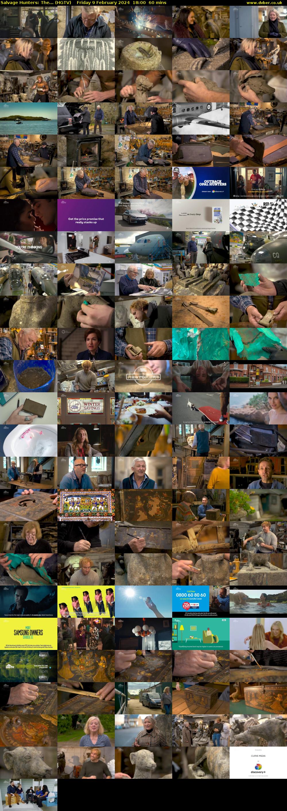 Salvage Hunters: The... (HGTV) Friday 9 February 2024 18:00 - 19:00