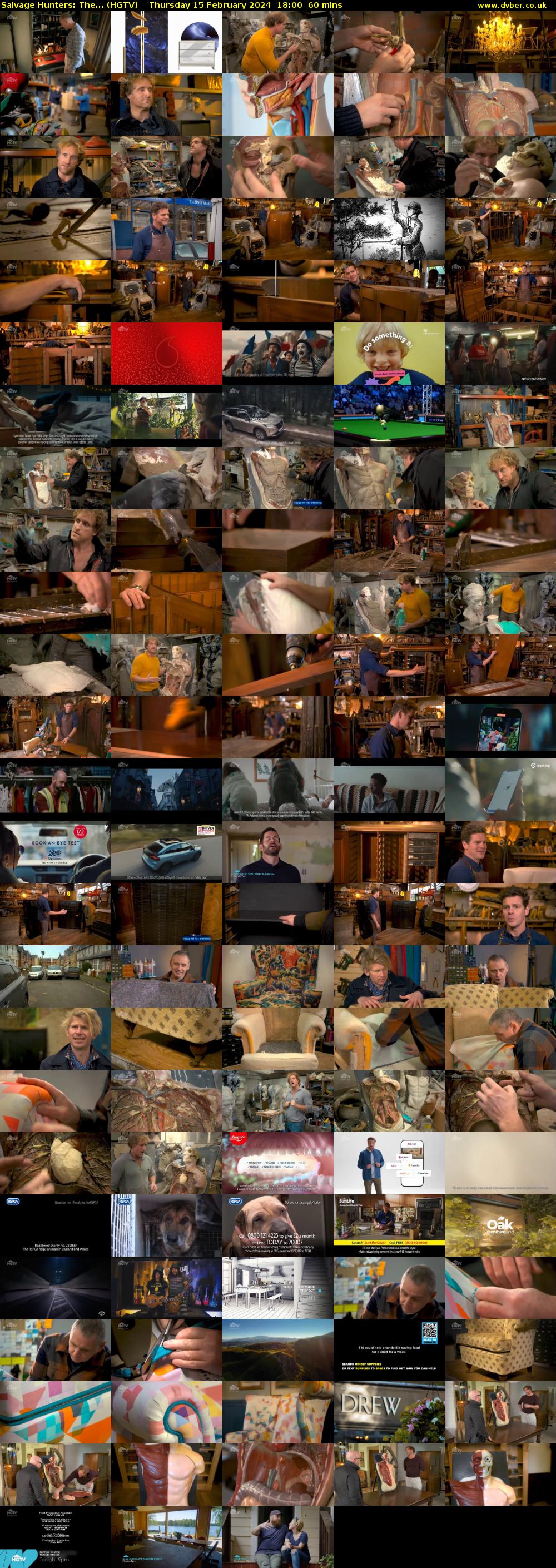 Salvage Hunters: The... (HGTV) Thursday 15 February 2024 18:00 - 19:00