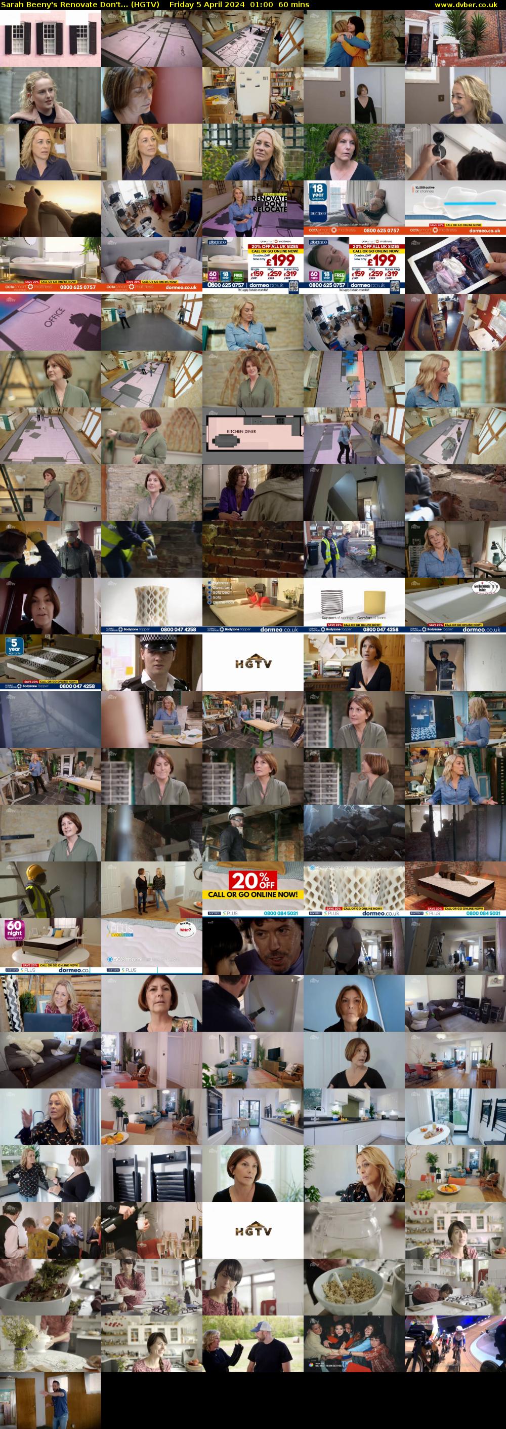 Sarah Beeny's Renovate Don't... (HGTV) Friday 5 April 2024 01:00 - 02:00