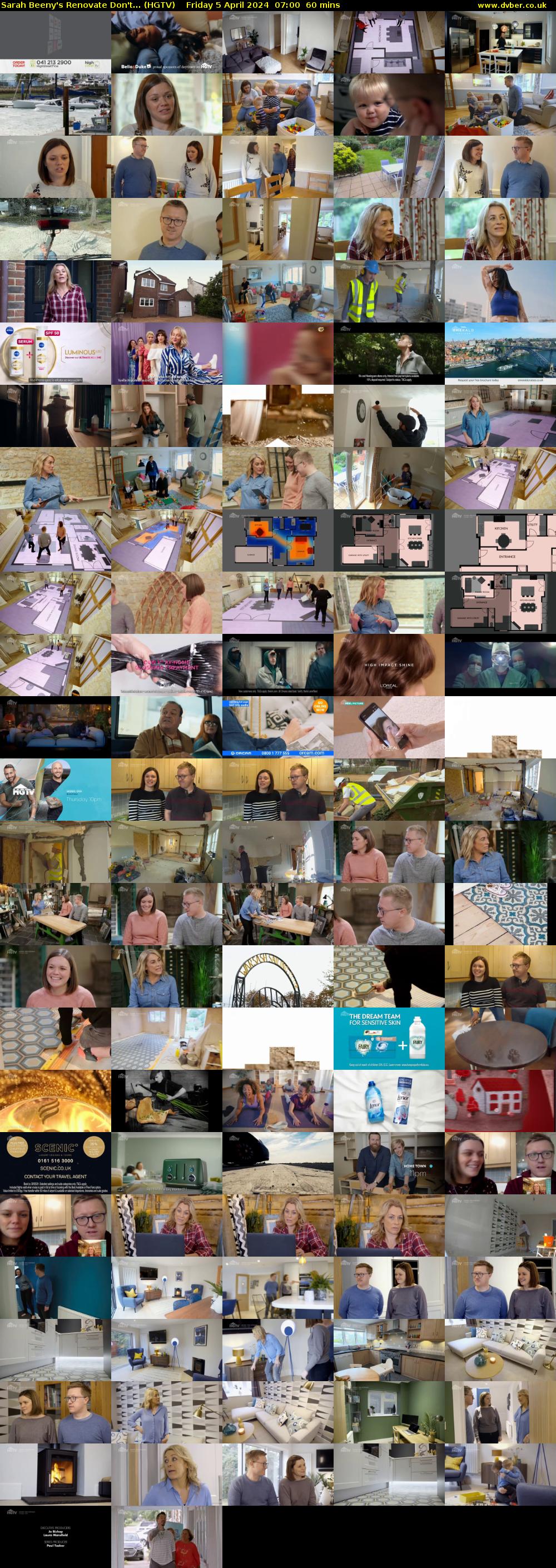 Sarah Beeny's Renovate Don't... (HGTV) Friday 5 April 2024 07:00 - 08:00