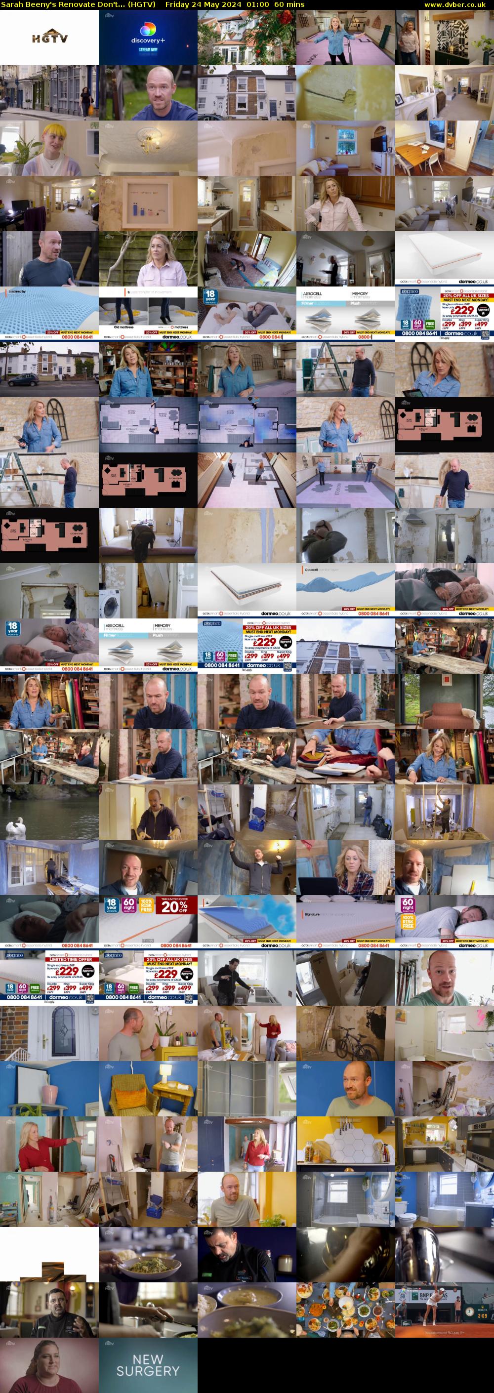 Sarah Beeny's Renovate Don't... (HGTV) Friday 24 May 2024 01:00 - 02:00