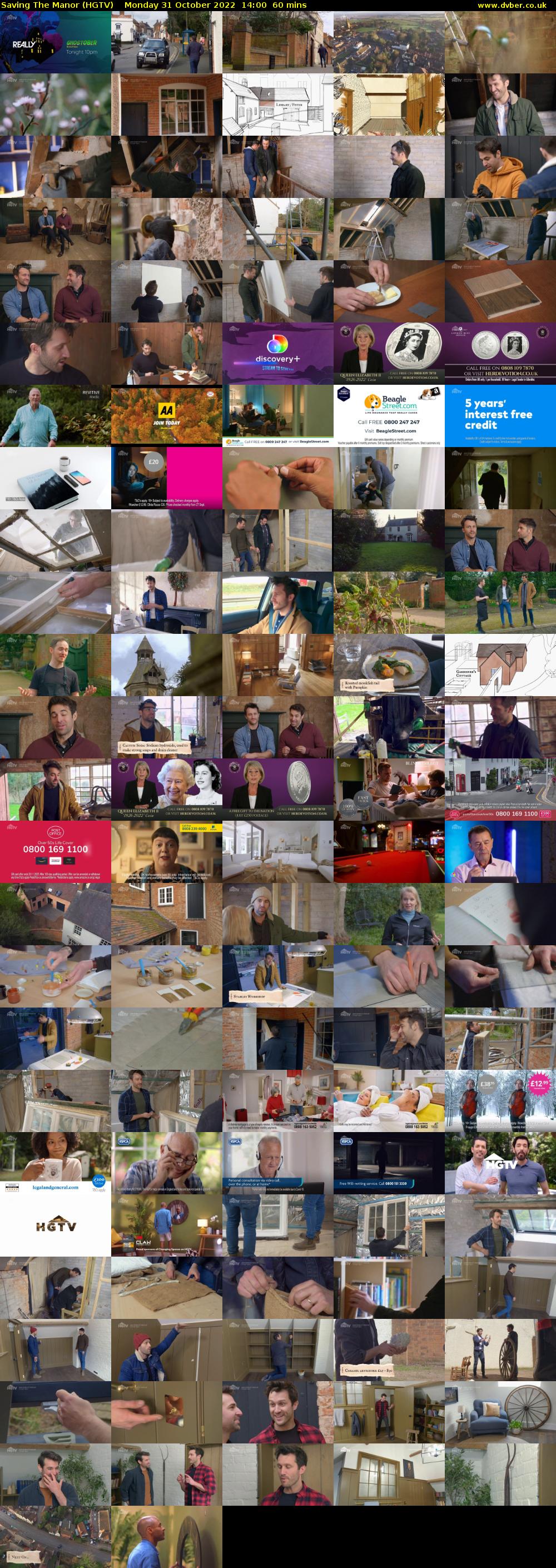 Saving The Manor (HGTV) Monday 31 October 2022 14:00 - 15:00