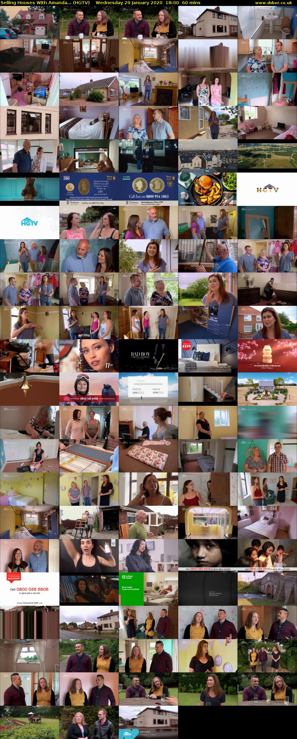Selling Houses With Amanda... (HGTV) Wednesday 29 January 2020 18:00 - 19:00