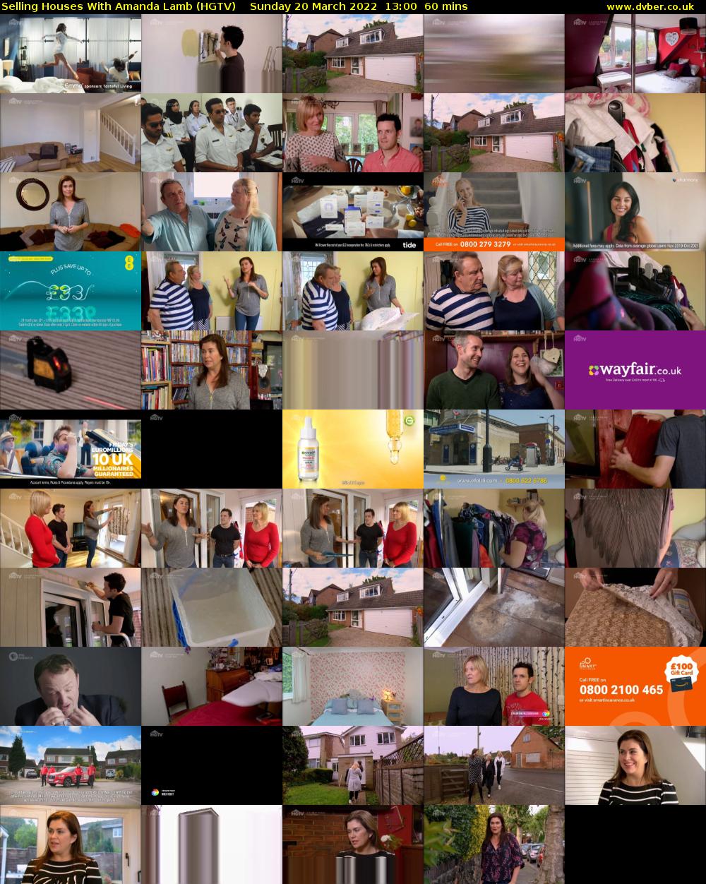 Selling Houses With Amanda Lamb (HGTV) Sunday 20 March 2022 13:00 - 14:00