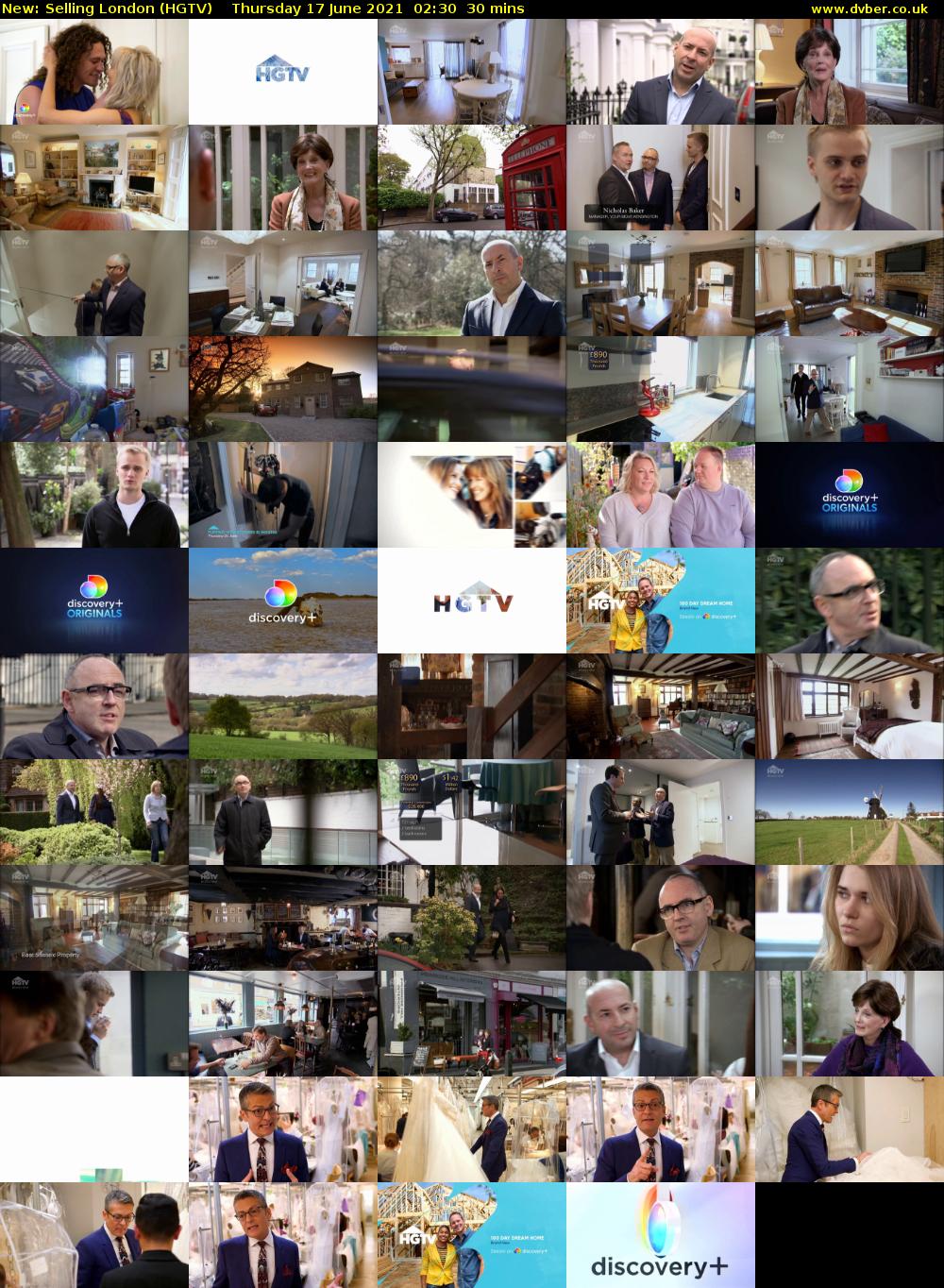 Selling London (HGTV) Thursday 17 June 2021 02:30 - 03:00