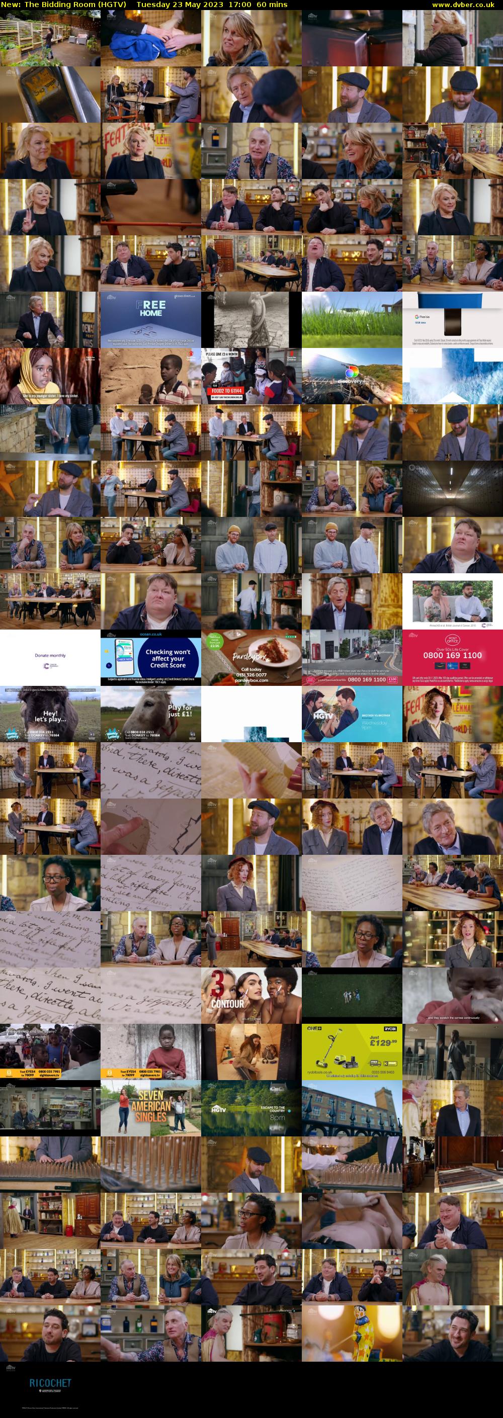 The Bidding Room (HGTV) Tuesday 23 May 2023 17:00 - 18:00