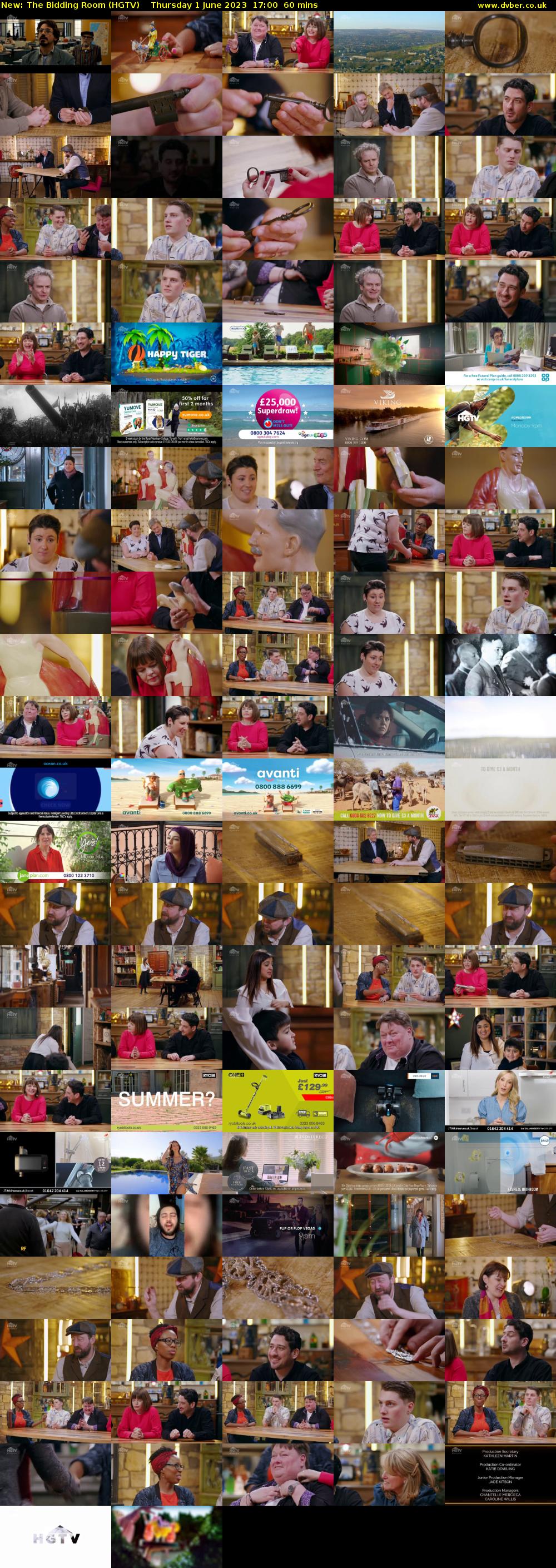 The Bidding Room (HGTV) Thursday 1 June 2023 17:00 - 18:00