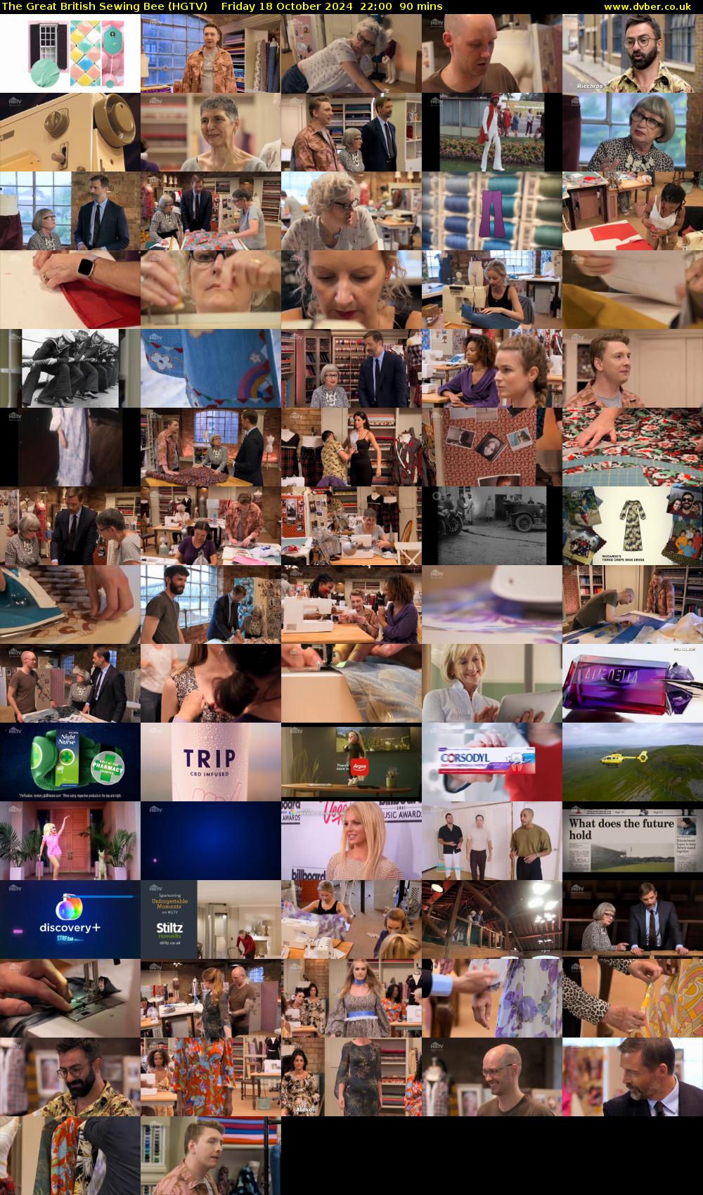 The Great British Sewing Bee (HGTV) Friday 18 October 2024 22:00 - 23:30