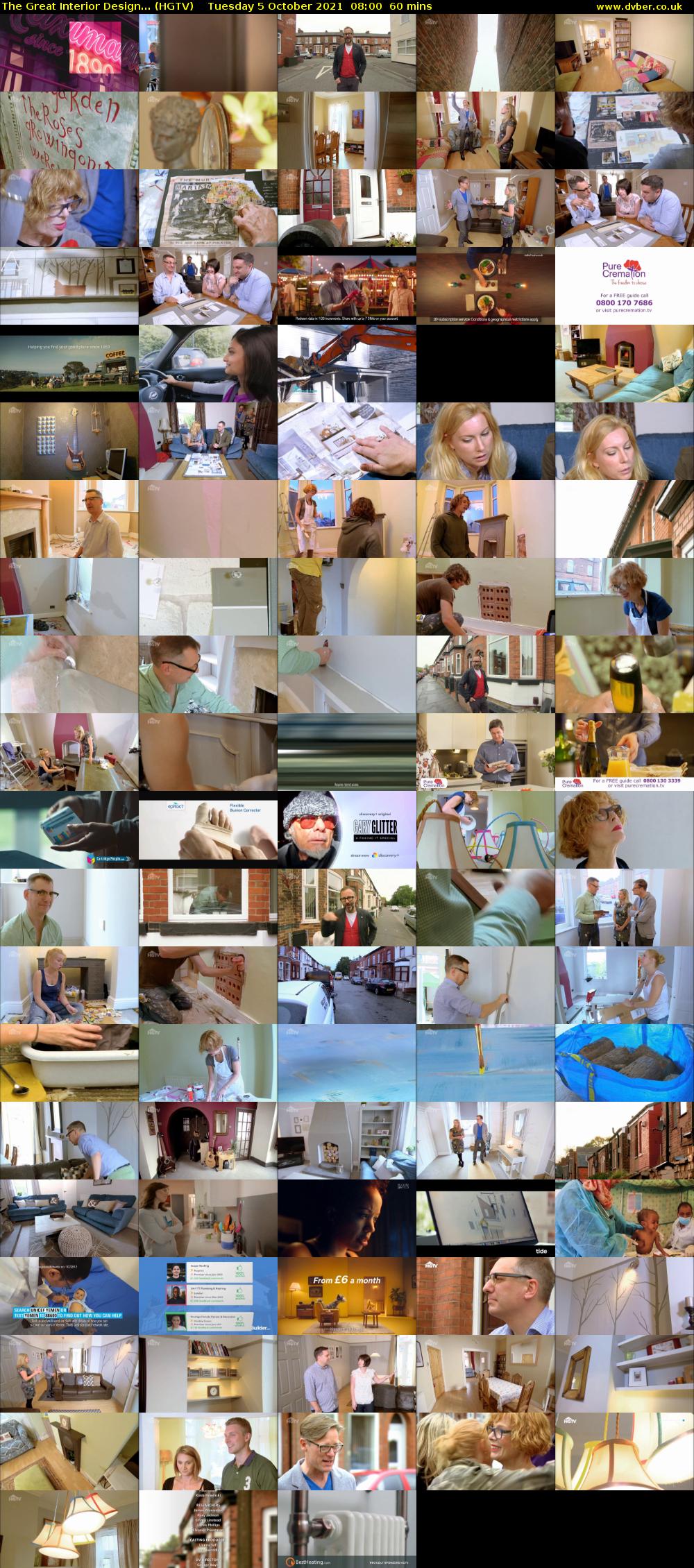 The Great Interior Design... (HGTV) Tuesday 5 October 2021 08:00 - 09:00