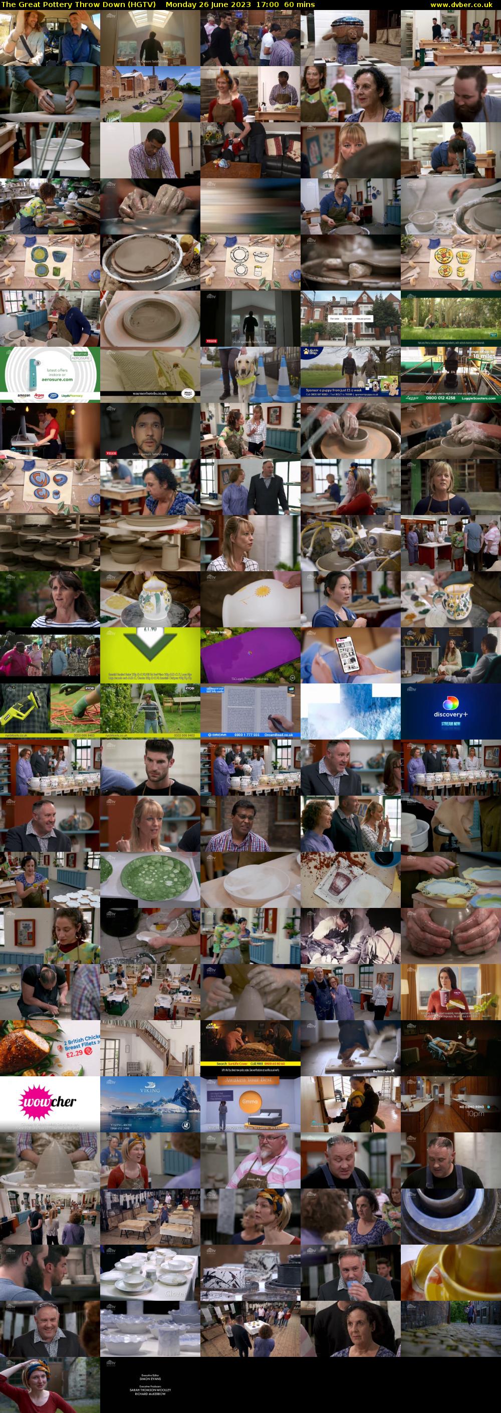 The Great Pottery Throw Down (HGTV) Monday 26 June 2023 17:00 - 18:00