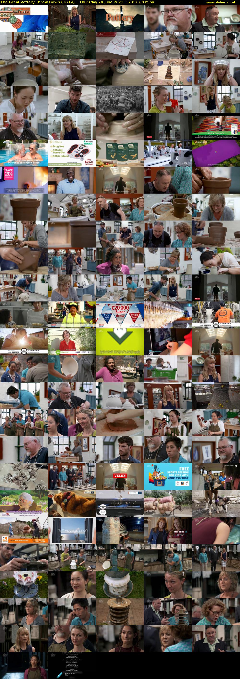 The Great Pottery Throw Down (HGTV) Thursday 29 June 2023 17:00 - 18:00