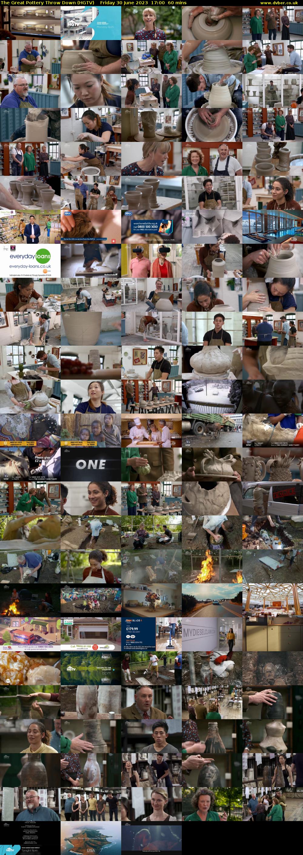 The Great Pottery Throw Down (HGTV) Friday 30 June 2023 17:00 - 18:00