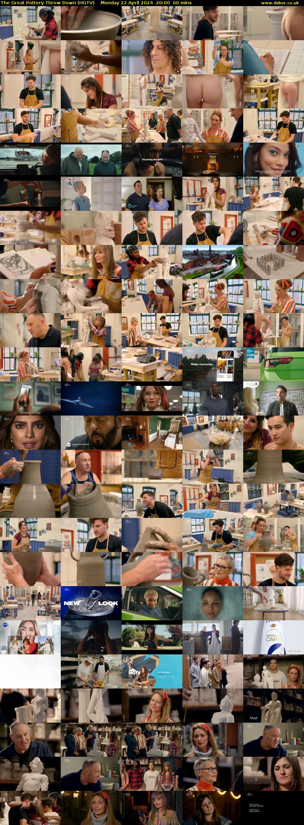 The Great Pottery Throw Down (HGTV) Monday 22 April 2024 20:00 - 21:00