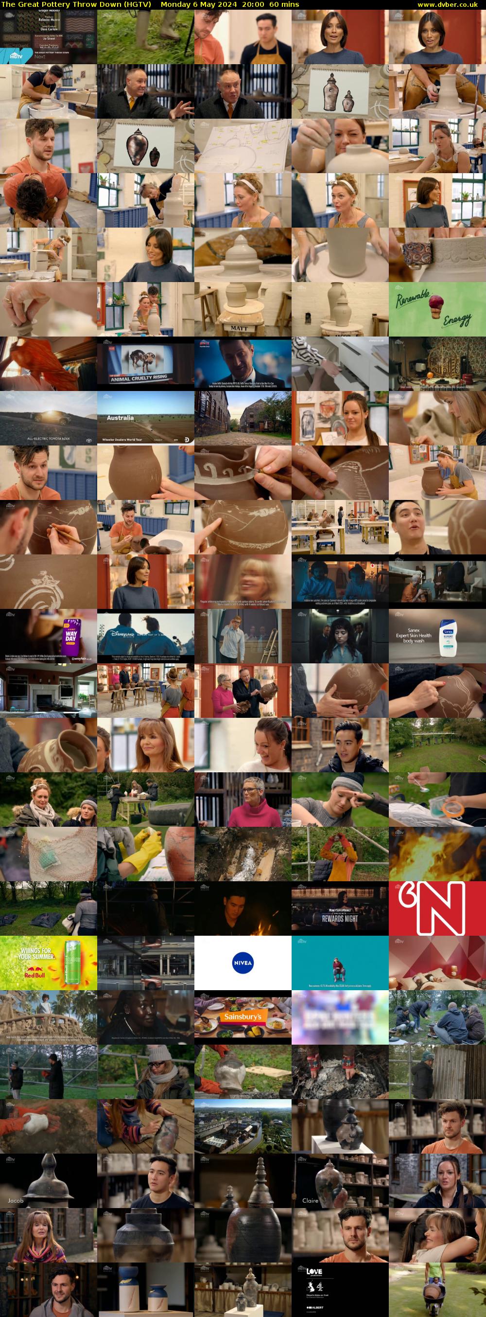The Great Pottery Throw Down (HGTV) Monday 6 May 2024 20:00 - 21:00