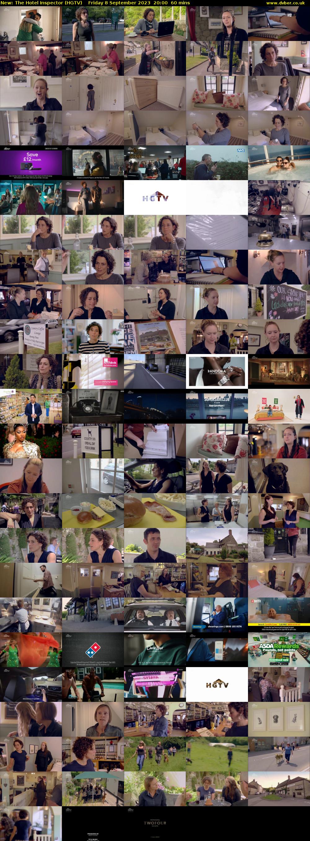 The Hotel Inspector (HGTV) Friday 8 September 2023 20:00 - 21:00