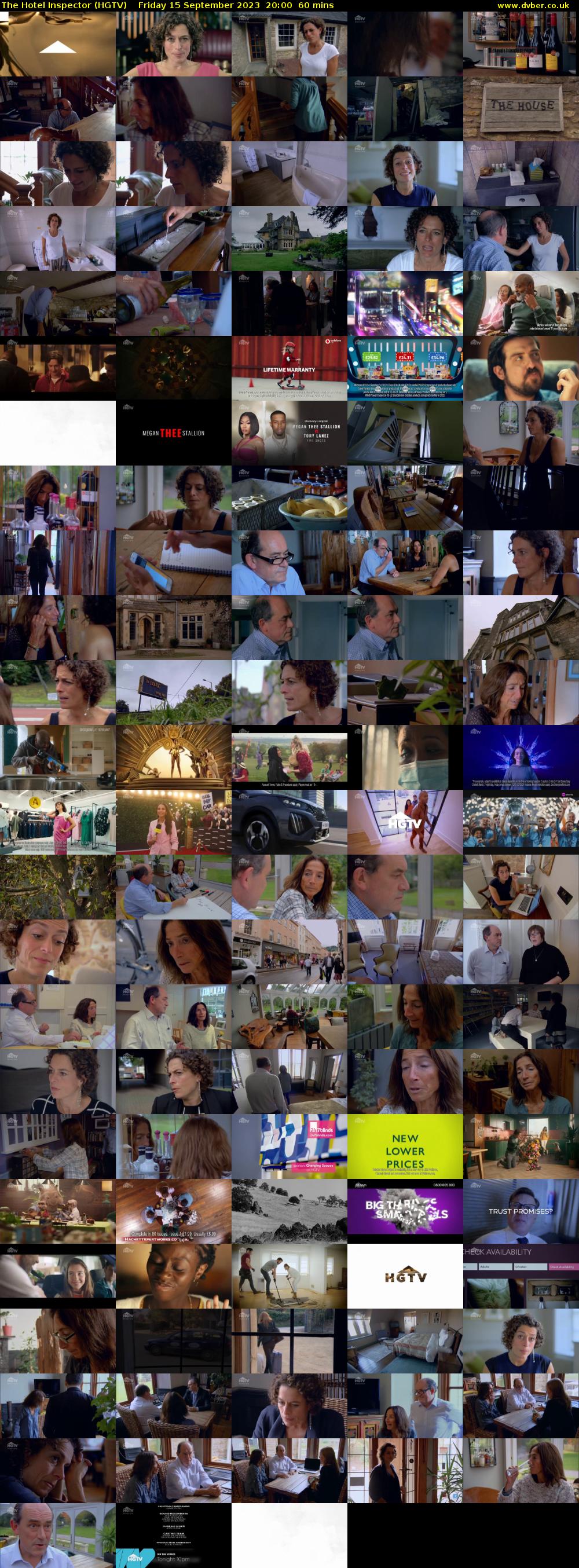 The Hotel Inspector (HGTV) Friday 15 September 2023 20:00 - 21:00