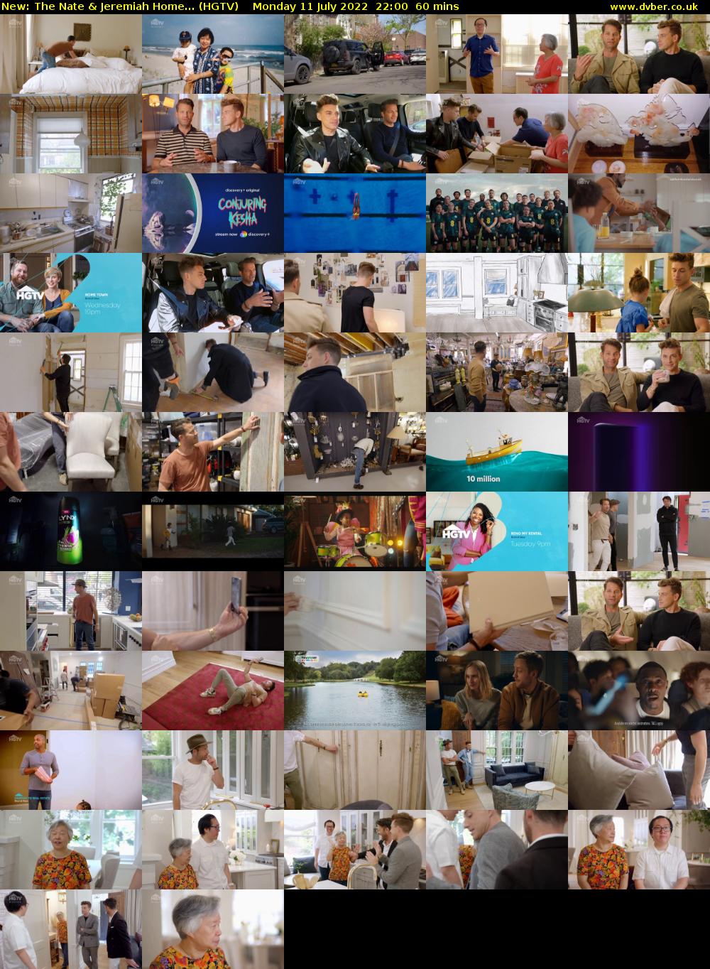 The Nate & Jeremiah Home... (HGTV) Monday 11 July 2022 22:00 - 23:00