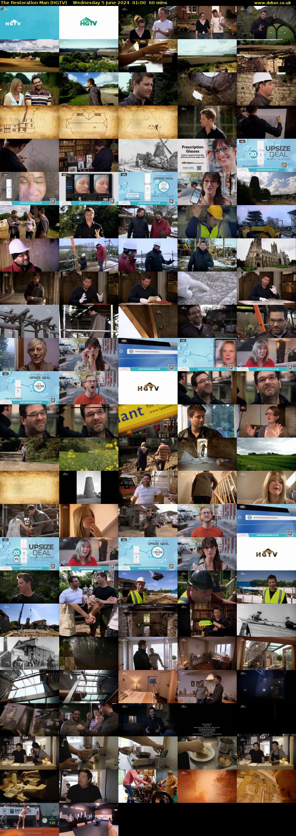 The Restoration Man (HGTV) Wednesday 5 June 2024 01:00 - 02:00