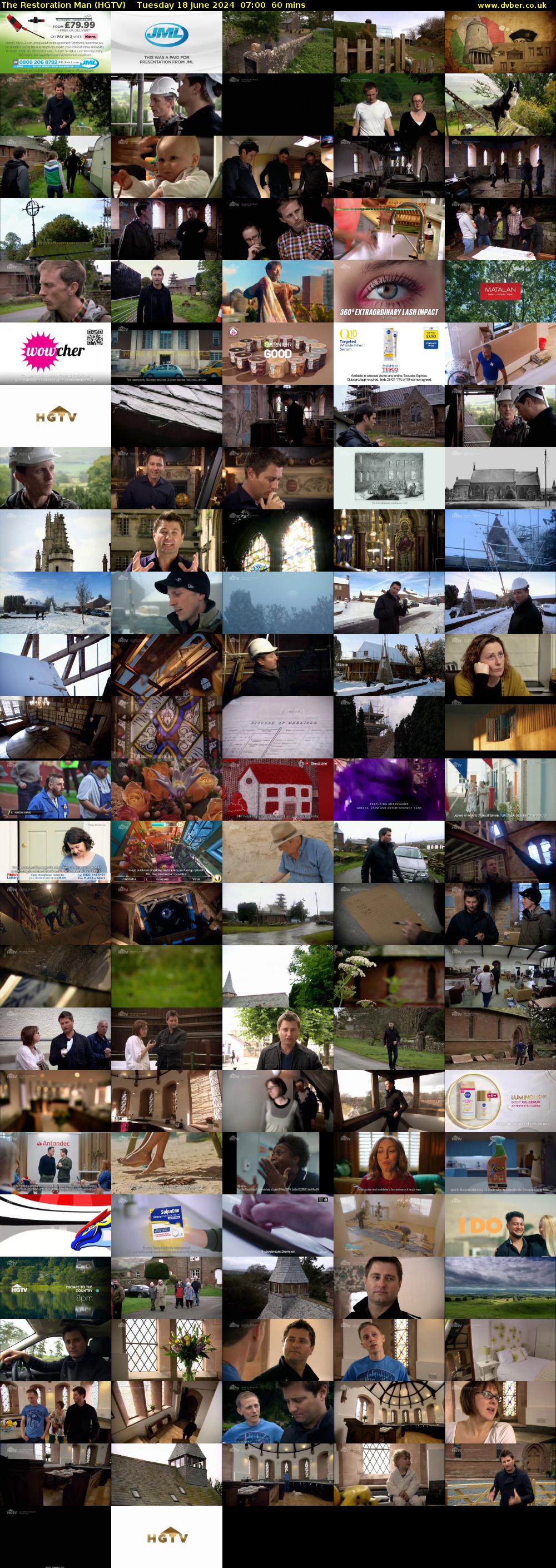 The Restoration Man (HGTV) Tuesday 18 June 2024 07:00 - 08:00