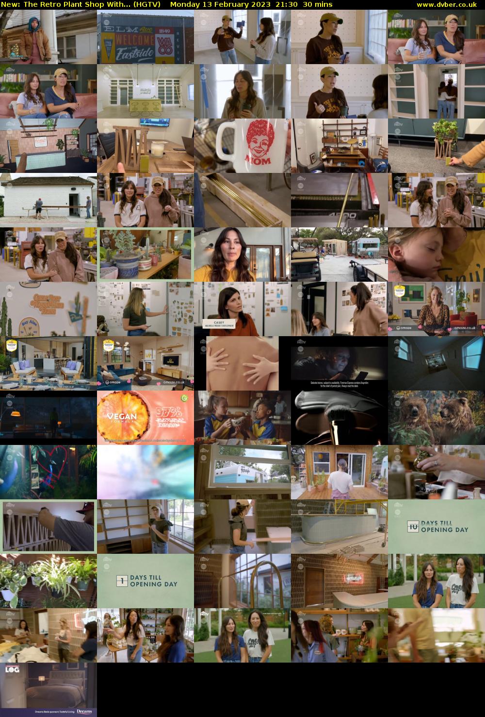 The Retro Plant Shop With... (HGTV) Monday 13 February 2023 21:30 - 22:00